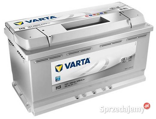 Akumulator 100Ah 830A VARTA Silver Dynamic H3 wielkopolskie Ostrów Wielkopolski