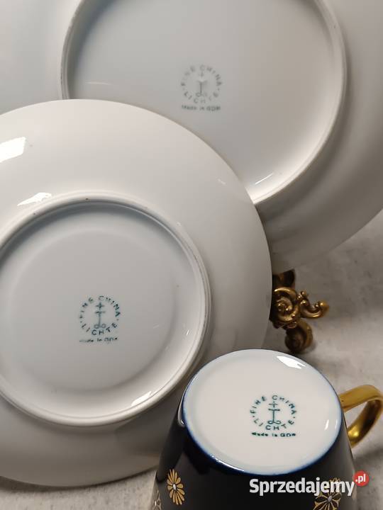 LICHTE Gebrder Heubach Filiżanka Trio