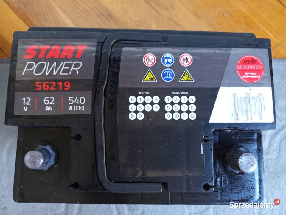 Akumulator 12v 62Ah 540A Poznań