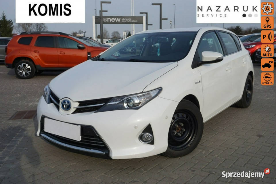 Toyota Auris 18 136 Hybrid AUT II 2012 elektryczne lusterka lubelskie Lublin sprzedam