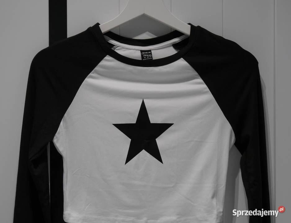 Shein śliczna krótka bluzeczka 34 XS długi Wrocław
