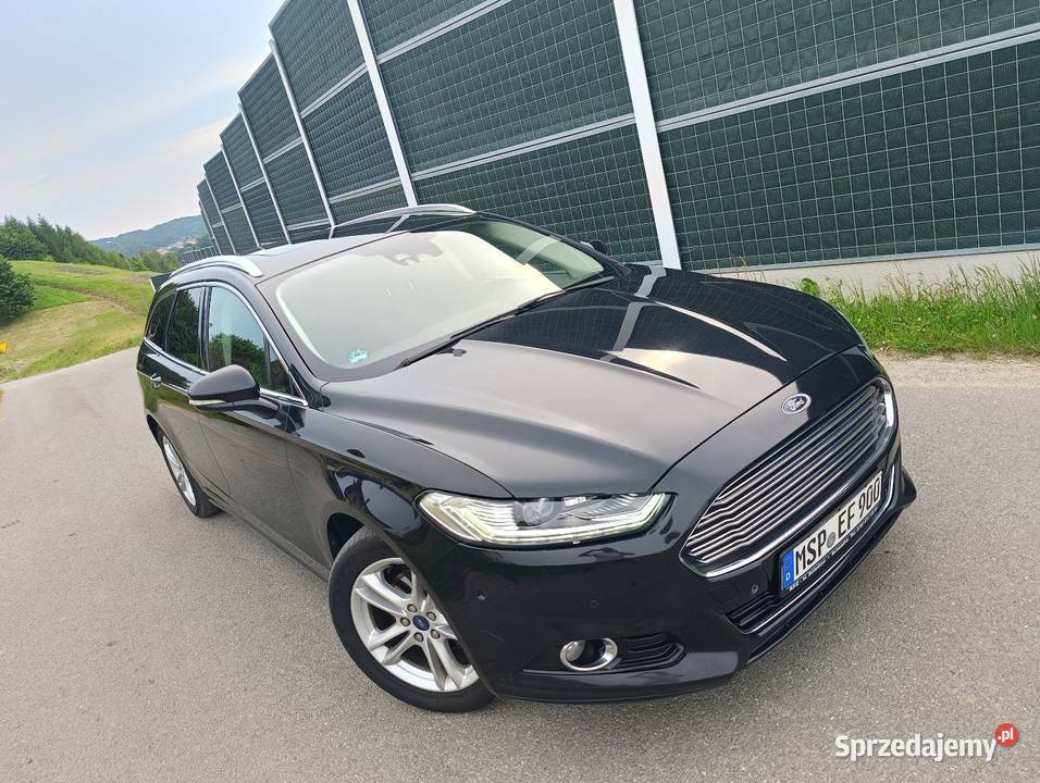 Ford Mondeo MK5 Titanium 20TDCI 180 2015r czarny Brzozów sprzedam