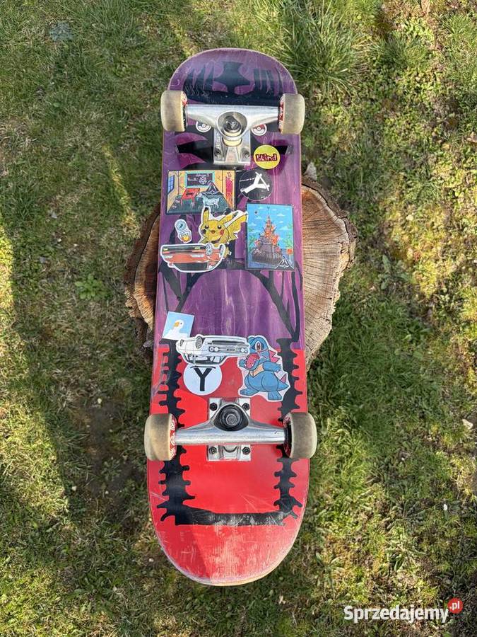 Deskorolka profesjonalna NERVOUS Tracki i Koła