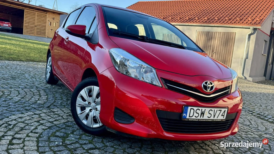Toyota Yaris 13 Benzyna 100 SALON POLSKA 1 ABS Strzegom