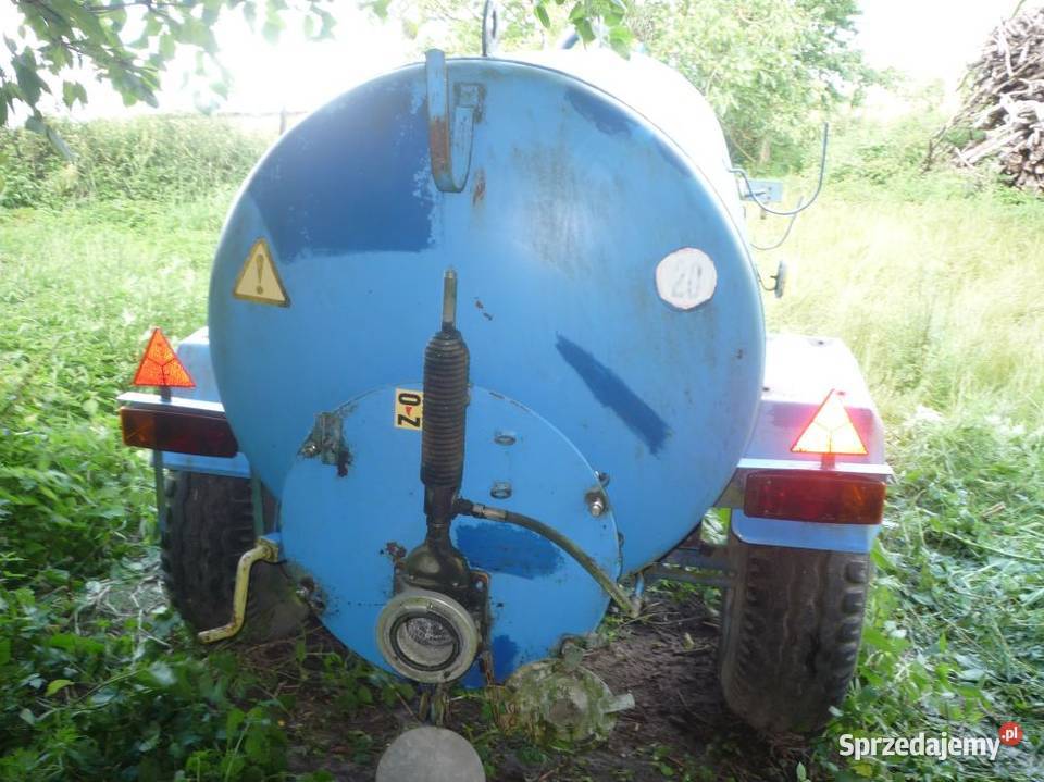 Wóz asenizacyjny beczkowóz 2500l POMOT Chojna nieuszkodzony Beczkowozy Sielsko sprzedam