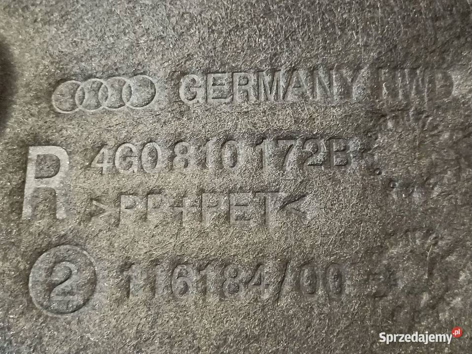 AUDI A6 C7 NADKOLE PRAWY TYŁ 4G0810172B Pleszew sprzedam