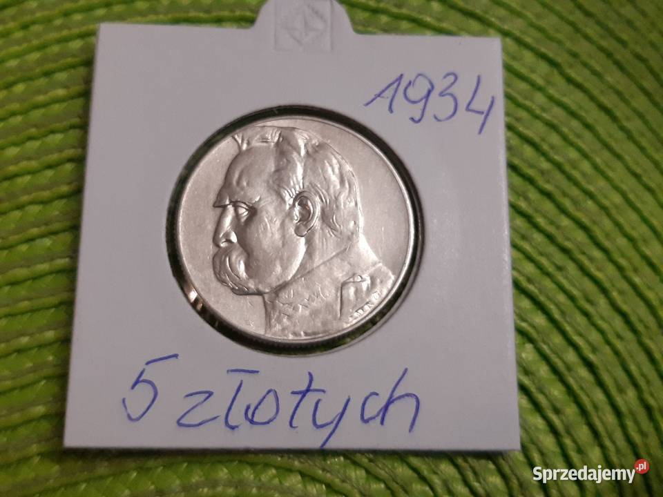 moneta srebrna polska z 1934r podlaskie Łomża