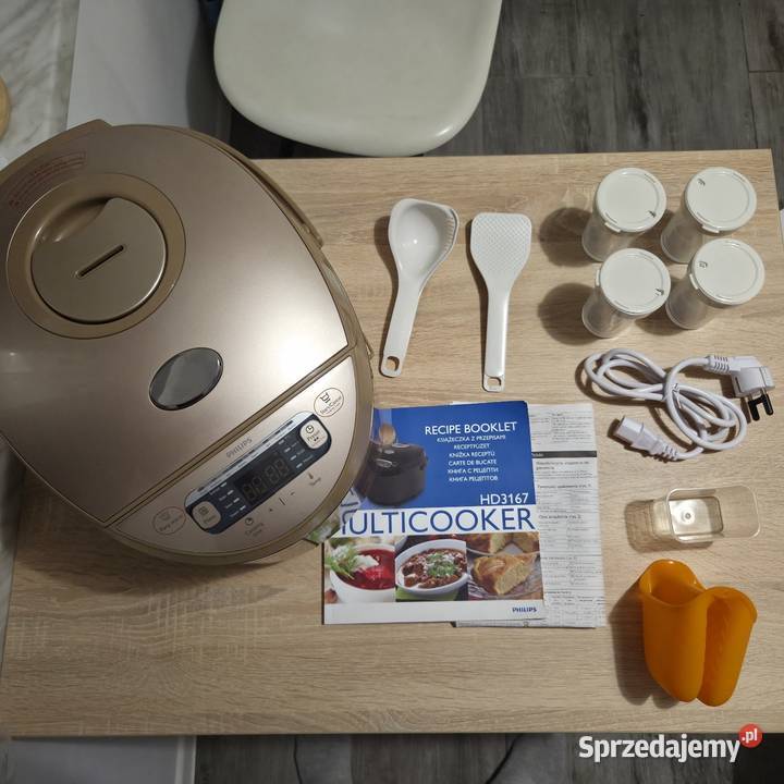 Nowe urządzenie Philips multicooker HD3167 Gold