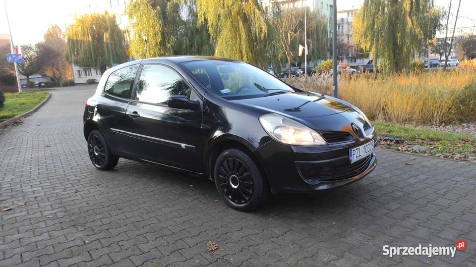 Renault Clio 2007 12 benzyna z clima tanio gniazdo AUX Chodzież sprzedam