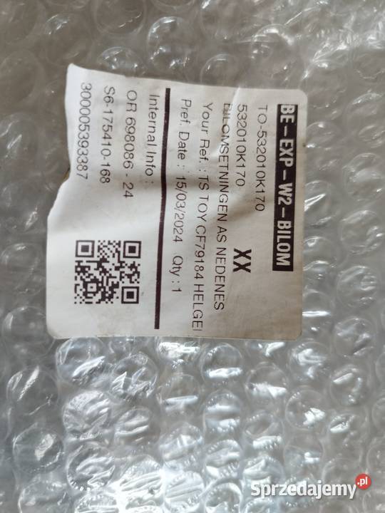 WZMOCNIENIE CZOŁOWE TOYOTA HILUX 20122016 osobowe Części samochodowe Wożuczyn