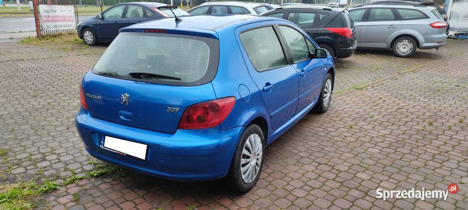 Peugeot 307 20 benzyna 2002r skóry klima zamiana lakier metallic Rzeszów sprzedam