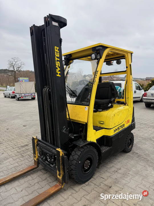 wózek widłowy HYSTER H18FT LPG 1800 Triplex 60m Wózki widłowe Działoszyn sprzedam