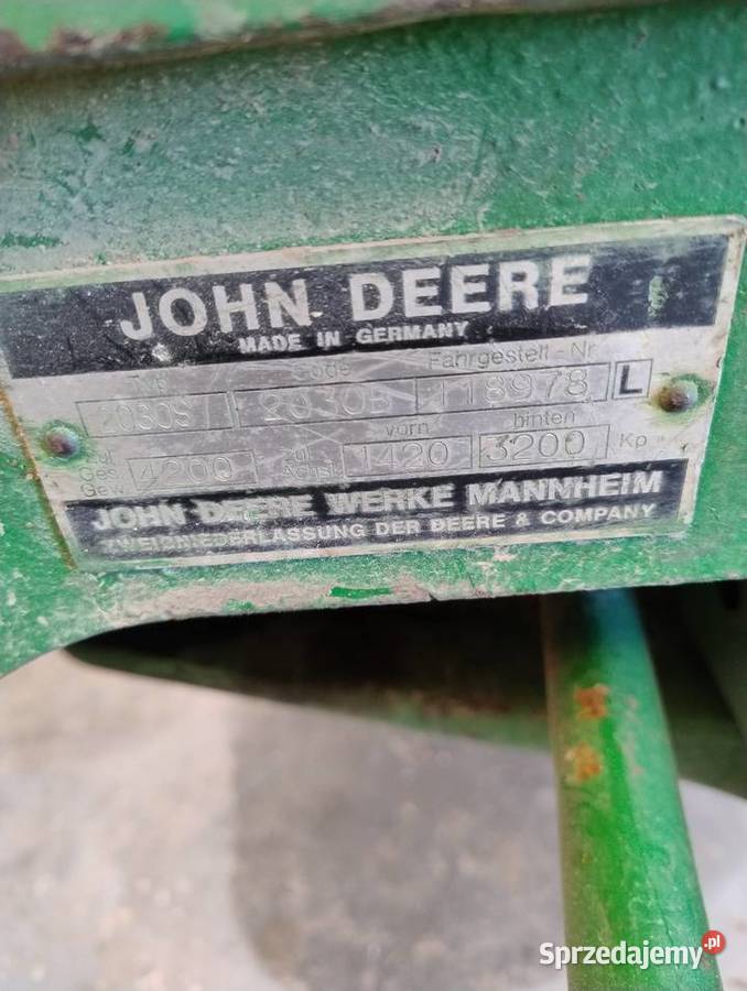 John Deere 2030s Skrzynia biegów Manualna Babice