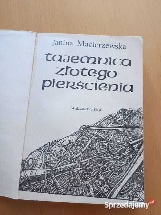 Tajemnica złotego pierścienia Janina świętokrzyskie sprzedam