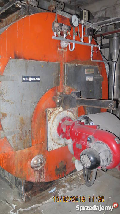 Kompletna kotłownia z fabryki styropianu Wrocław