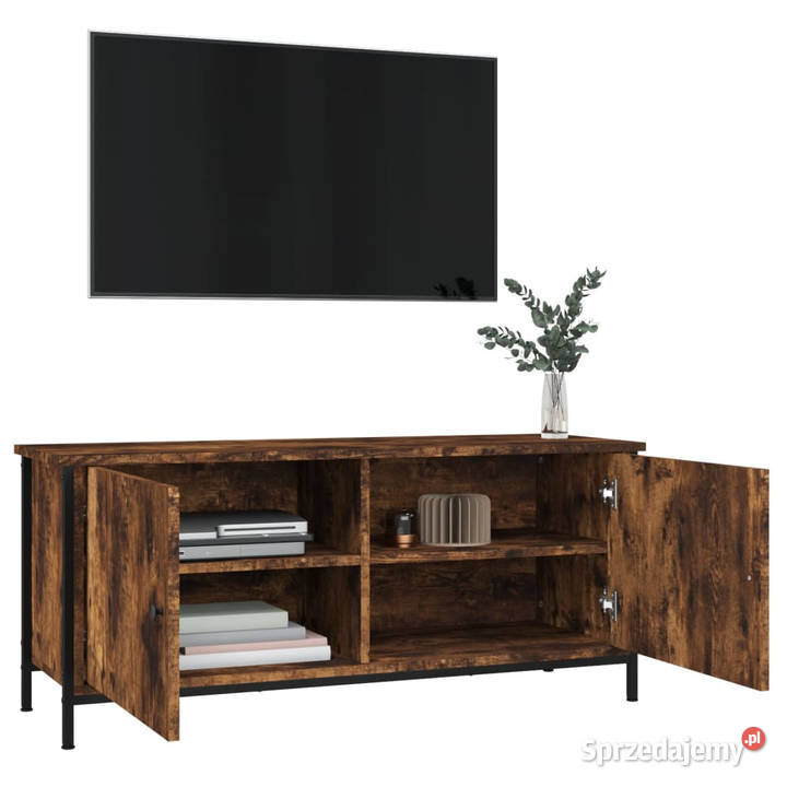 Szafka pod telewizor przydymiony dąb 102x35x45 Warszawa
