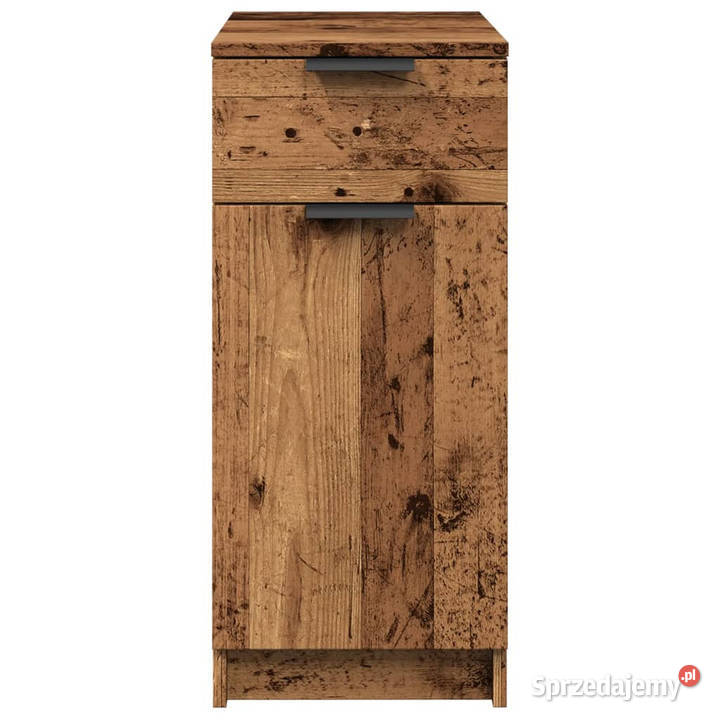 Szafka biurkowa stare drewno 33x50x75 WM856997