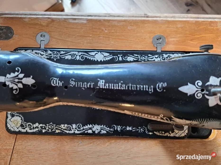 Stara maszyna do szycia SINGER antyk dąb tygrysi Zakopane