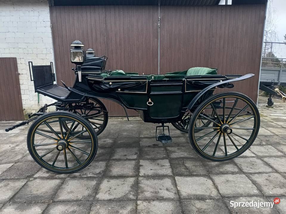 Powóz Konny Lando Bryczka Landauer Kareta Dobroń