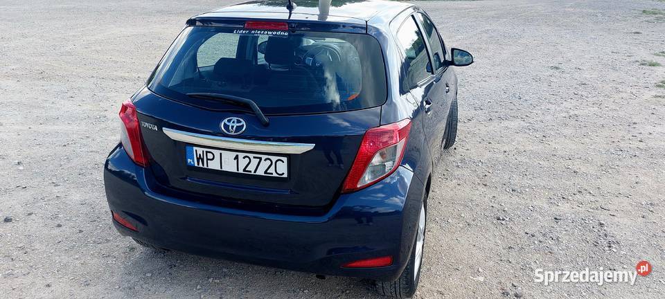 Toyota yaris 13 SALON 2013r zadbany ZAMIANA 187000km mazowieckie Góra Kalwaria