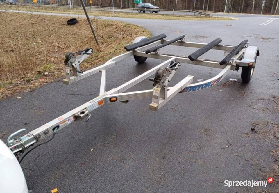 Przyczepa Triton aluminiowa pod dwa skutery Warszawa