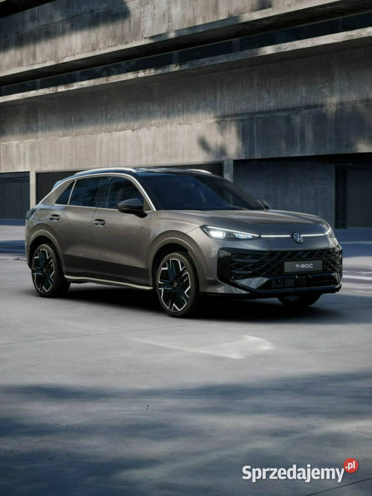 Volkswagen TRoc RLine 15 eTSI 150 DSG Zamów już szary Łódź