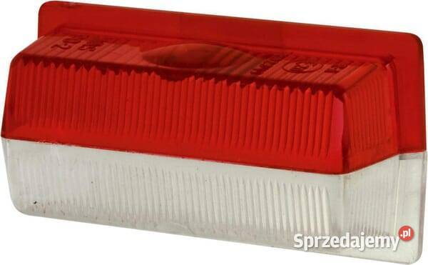 Klosz lampy 30 2 białoczerwony 1400698145 Kamionna