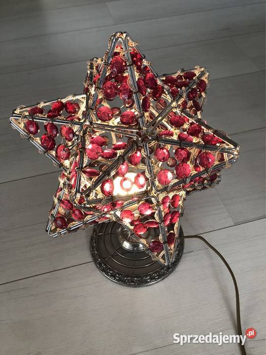 Stara Lampka Vintage Gwiazda stan