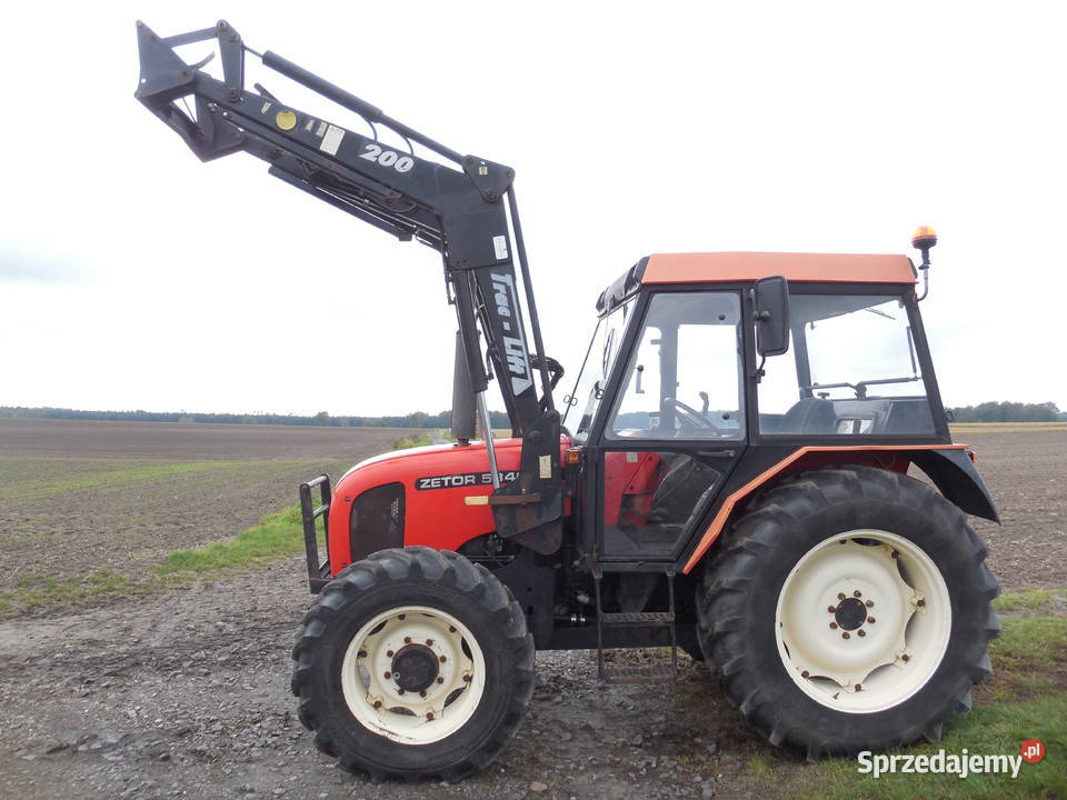 Ciągnik Rolniczy ZETOR 5340 z ładowaczem 2002r