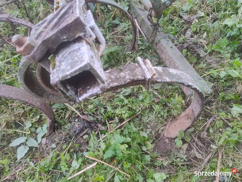 Kultywator 25m 23m 16 zębów z broną lekką nieuszkodzony Kultywatory pomorskie Nadziejewo