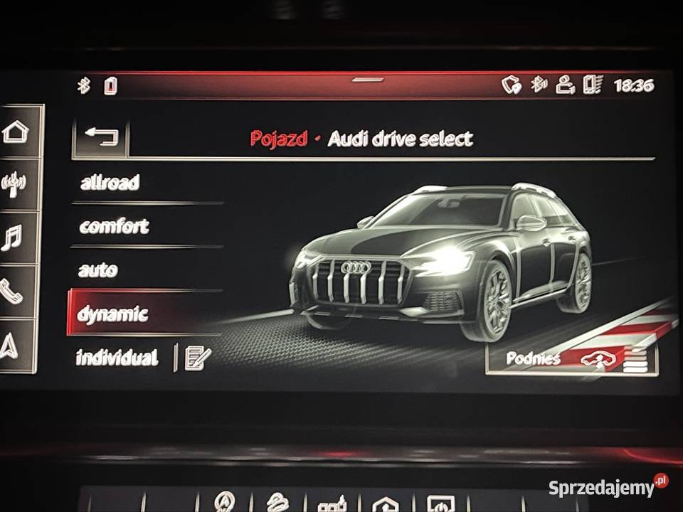 Audi A6C8 Allroad 30tfsi mildhybryd matrix ESP podkarpackie Bachórz