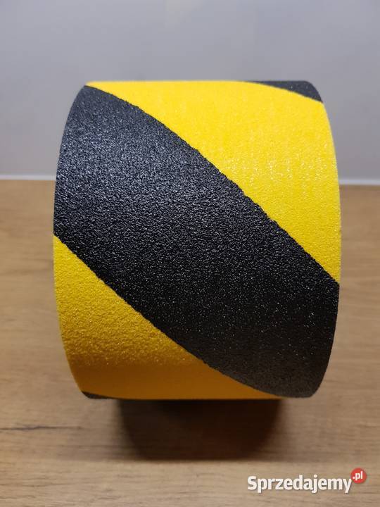 Taśma antypoślizgowa ASTAT żółtoczarna APA 100mm Taśmy