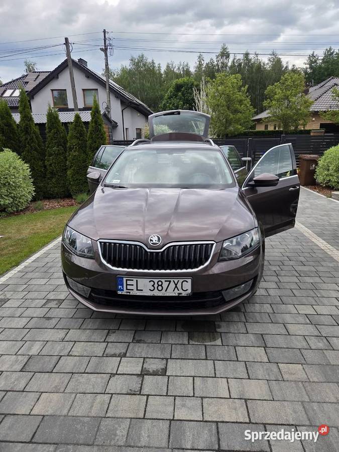 Skoda Octavia III Kombi 14 TSI 150 Salon 86 000 Rok produkcji 2016 Łódź sprzedam