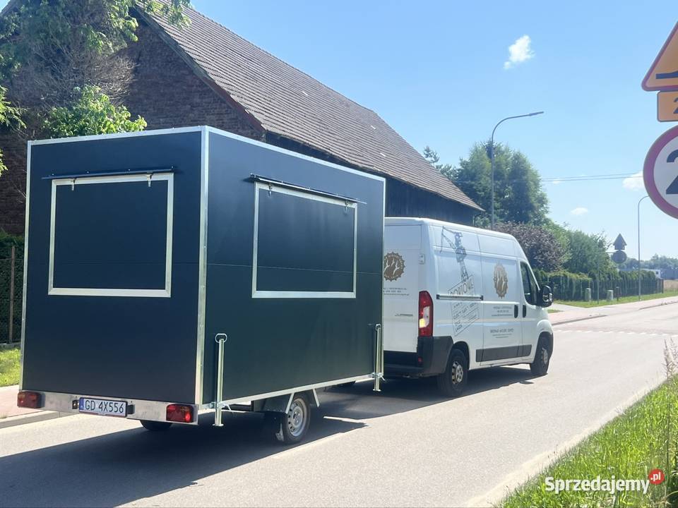 PRZYCZEPA GASTRONOMICZNA 350m NOWA instalacja Gastronomiczne Szczecin