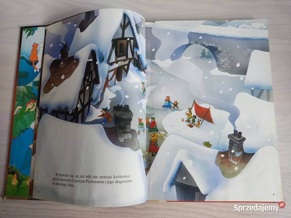 Książka bajka Książę i Żebrak Walt Disney Głuchołazy