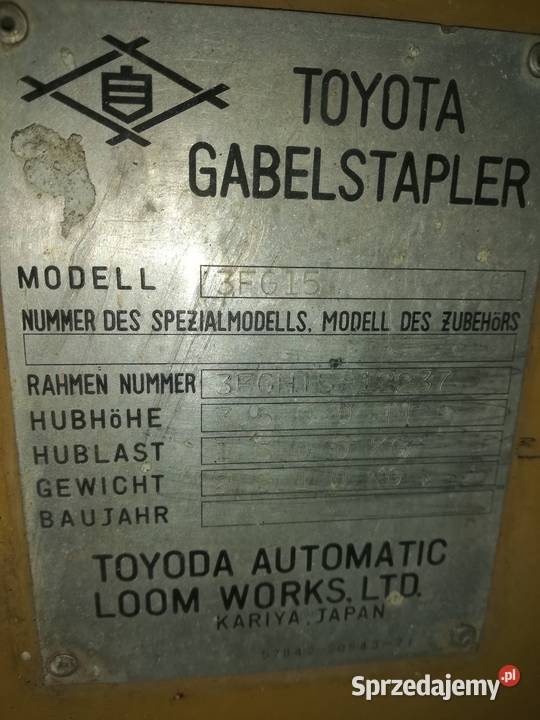 Toyota benzyna dolnośląskie Dzierżoniów