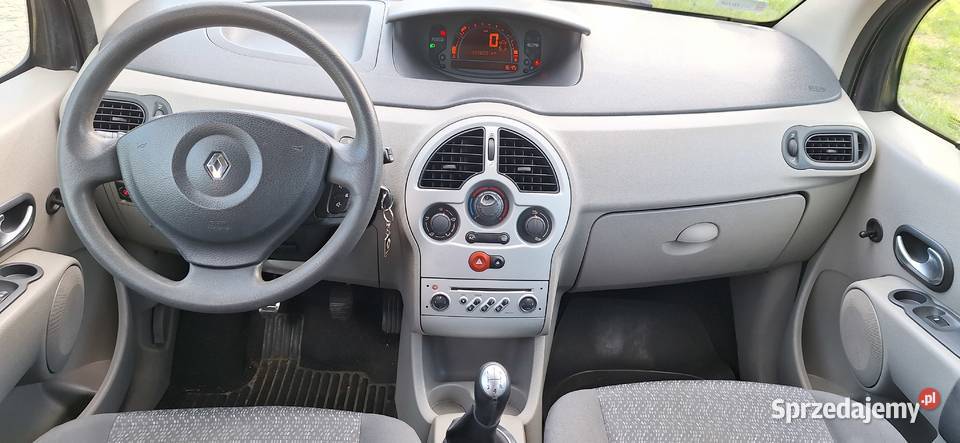 Renault Modus 2005 LPGGAZ 16 16V nieuszkodzony Zielona Góra