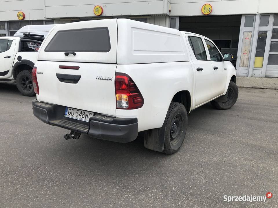 Zabudowa Hardtop Toyota Hilux 2016 Relingi na Pasłęk sprzedam