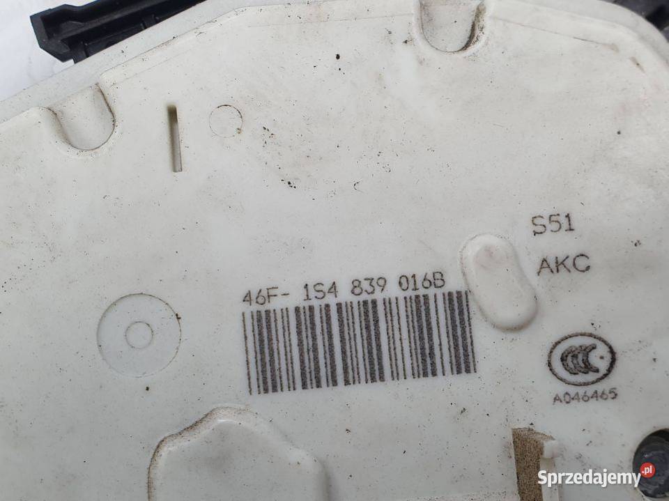 ZAMEK DRZWI PT SKODA FABIA III 1S4839016B Lipno sprzedam