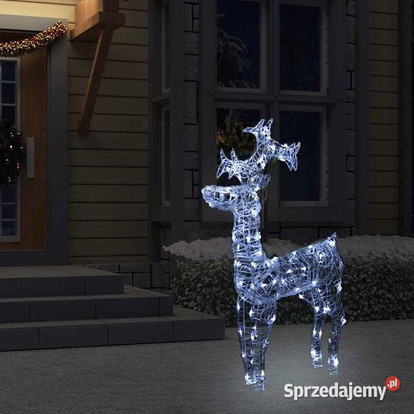 vidaXL Świąteczna dekoracja renifer 90 diod Warszawa