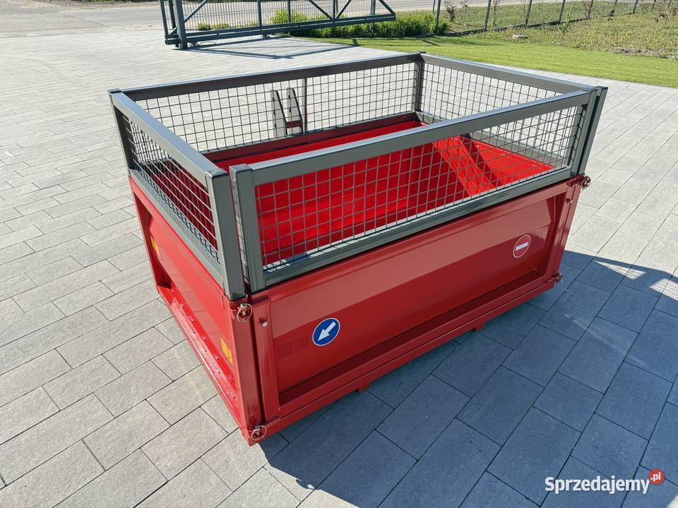 skrzynia transportowa na tył ciągnika z Pobłędzie