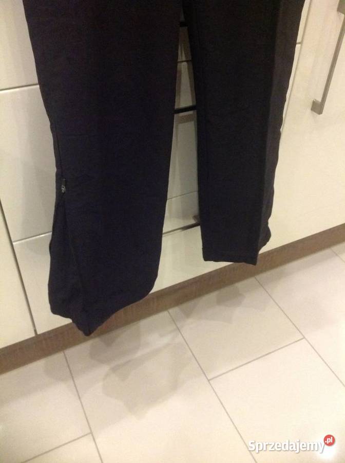 Spodnie Nylonowe Dresowe Damskie NIKE M Czarne czarny Nowa Sól sprzedam