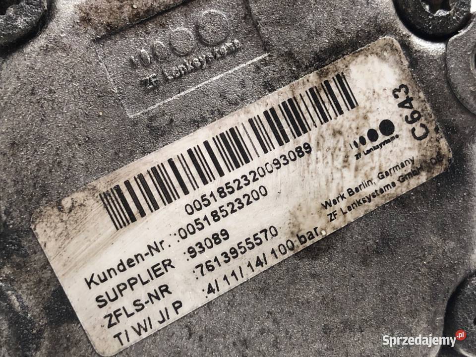POMPA WSPOMAGANIA FIAT DOBLO II 00518523200 16 osobowe podkarpackie sprzedam