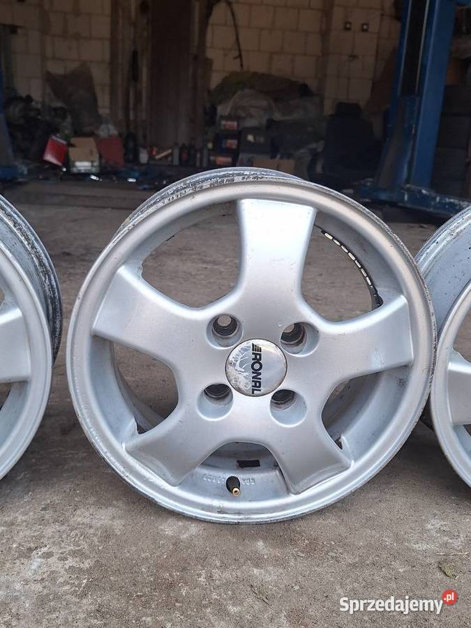 Alufelgi 14 4x100 Średnica 14" Samochodowe Libiszów