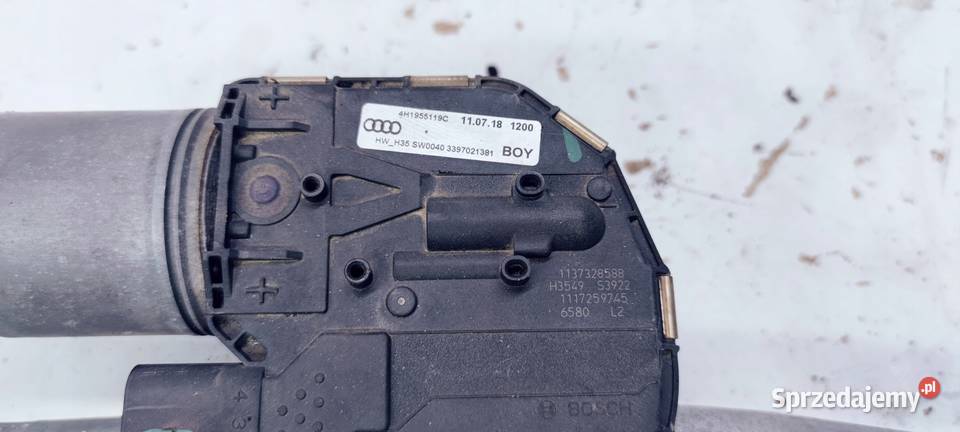 MECHANIZM SILNIK WYCIERACZEK AUDI A8 D4 osobowe Przystajń