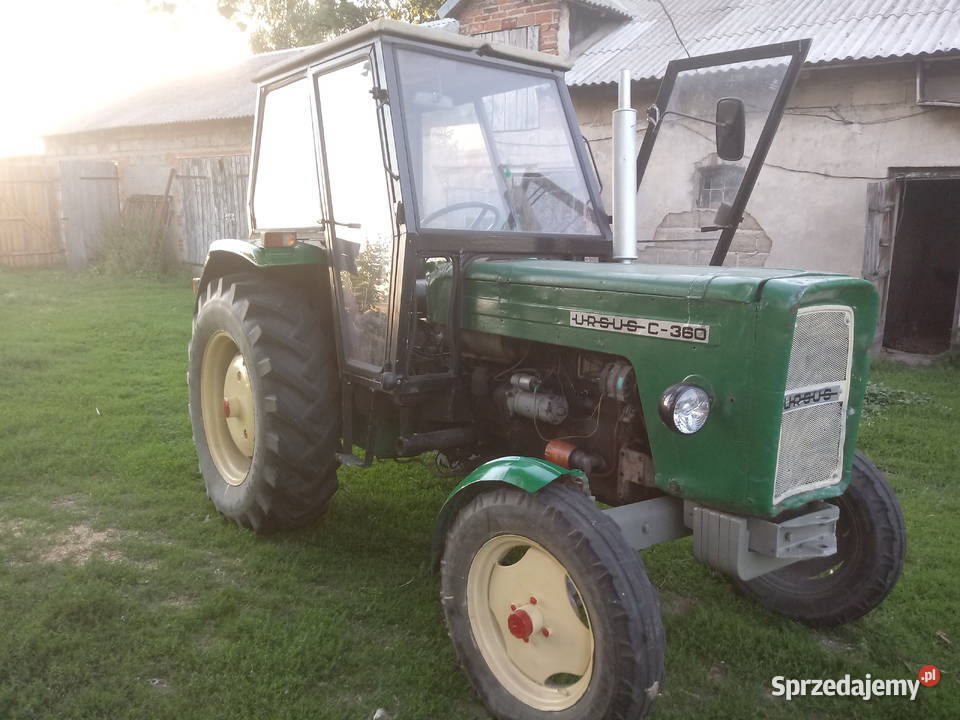 Ursus c355 360 super stan opony nowe 100 sprawny Ursus Goszczanów