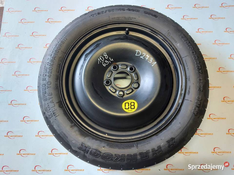 MONDEO MK4 S GALAXY MK3 koło dojazdowe 1258516 Kielce