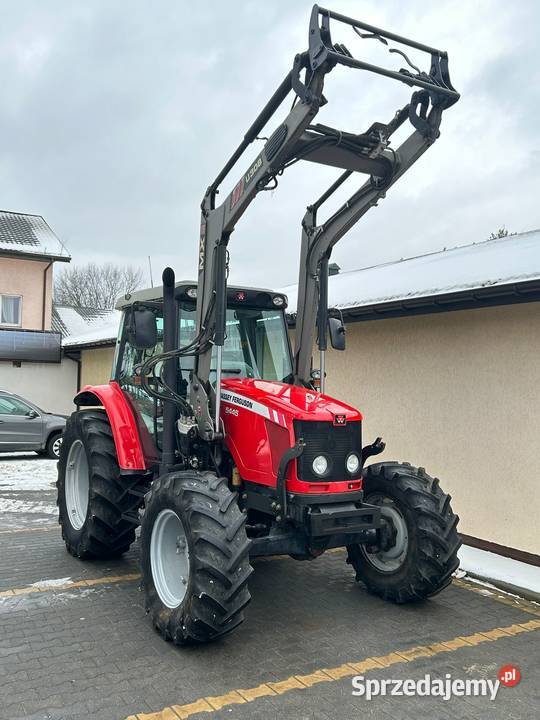 Massey Ferguson 5455 z turem MX mf 5445 class Massey Ferguson mazowieckie Laskowiec