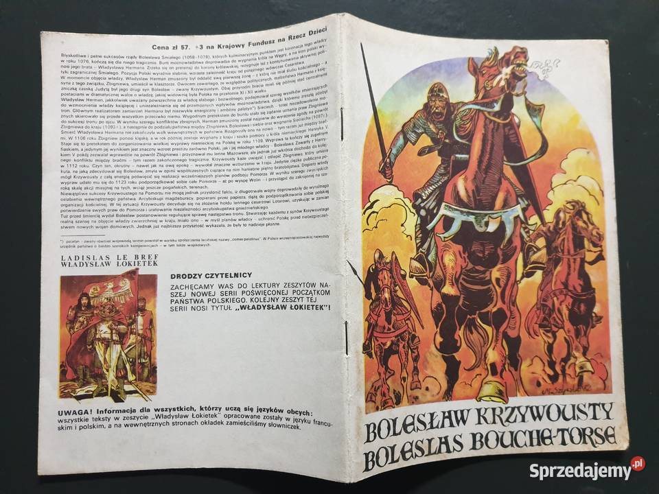 Bolesław Krzywousty Boleslas BoucheTorse komiks Komiksy Gdynia