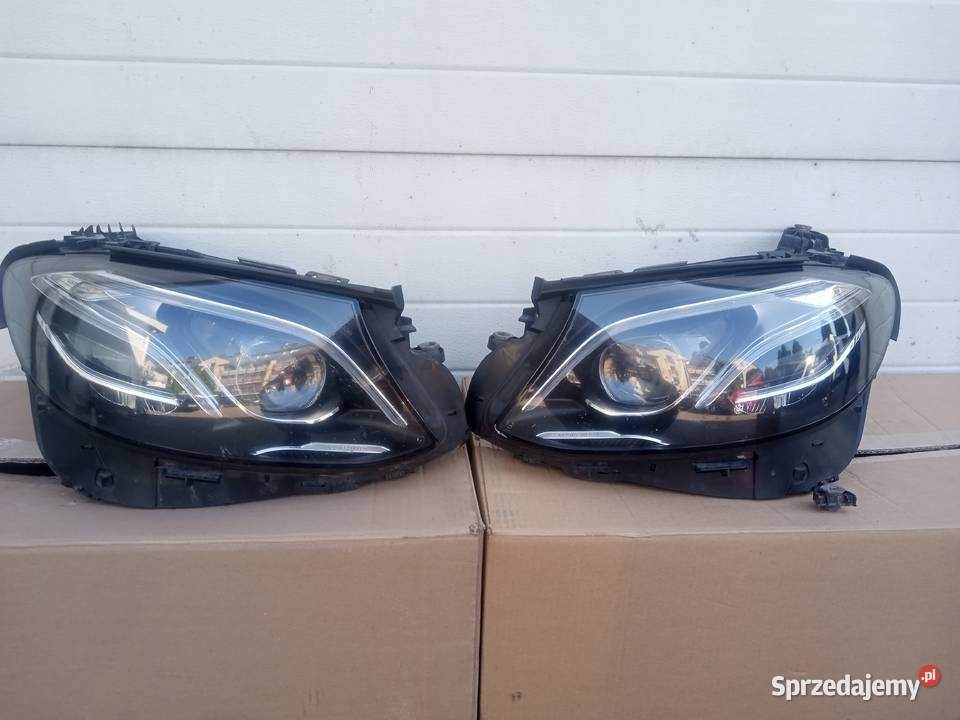 Mercedes w213 lampy przednie multibeam